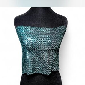 Vintage 90’s Offspring Band Sequin Top Small